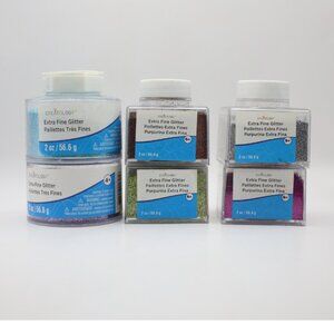 Set of 6 Creatology Extra Fine Glitter